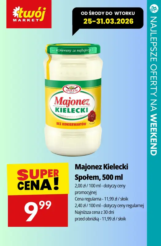 BEST SALE - gazetka promocyjna Weekendowe PROMOCJE w sklepach - sprawdź oferty! od piątku 27.03 do niedzieli 29.03 - strona 16