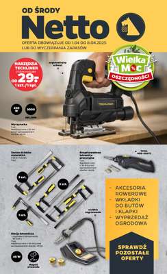 Netto - gazetka promocyjna Gazetka Non Food od środy 01.04 do środy 08.04