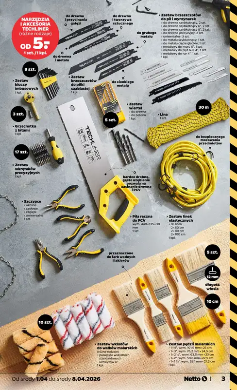 Netto - gazetka promocyjna Inspiracje tygodnia Netto od środy 01.04 do środy 08.04 - strona 4