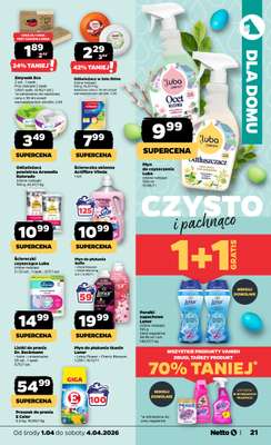 Netto - gazetka promocyjna Gazetka Spożywcza od środy 01.04 do soboty 04.04 - strona 21