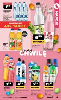 Netto - gazetka promocyjna Gazetka Spożywcza od środy 01.04 do soboty 04.04 - strona 19