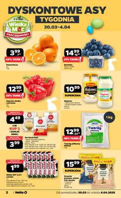 Netto - gazetka promocyjna Gazetka od poniedziałku 30.03 do soboty 04.04 - strona 2