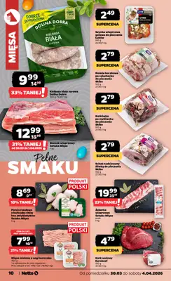 Netto - gazetka promocyjna Gazetka od poniedziałku 30.03 do soboty 04.04 - strona 10