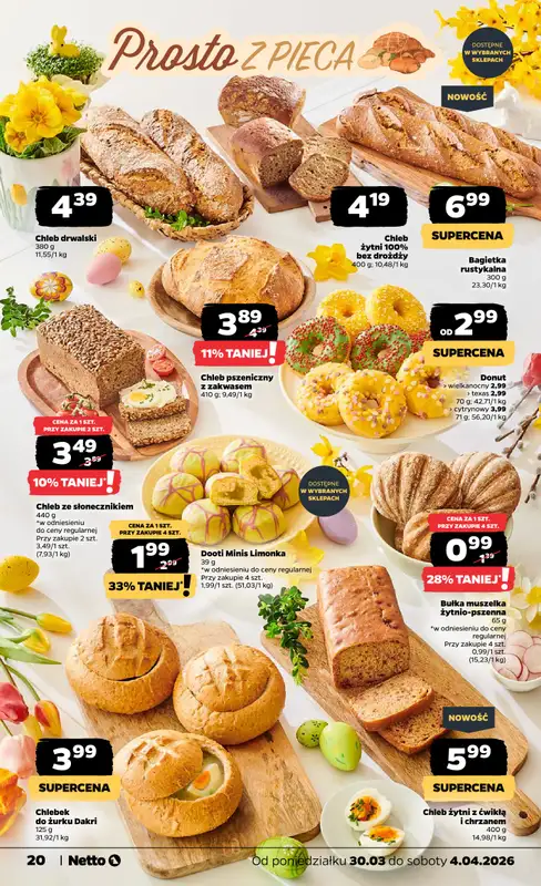 Netto - gazetka promocyjna Gazetka od poniedziałku 30.03 do soboty 04.04 - strona 20