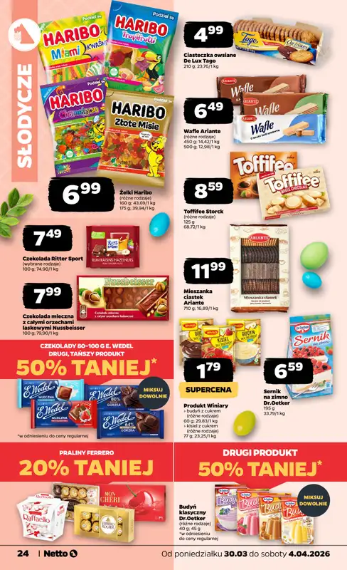 Netto - gazetka promocyjna Gazetka od poniedziałku 30.03 do soboty 04.04 - strona 24