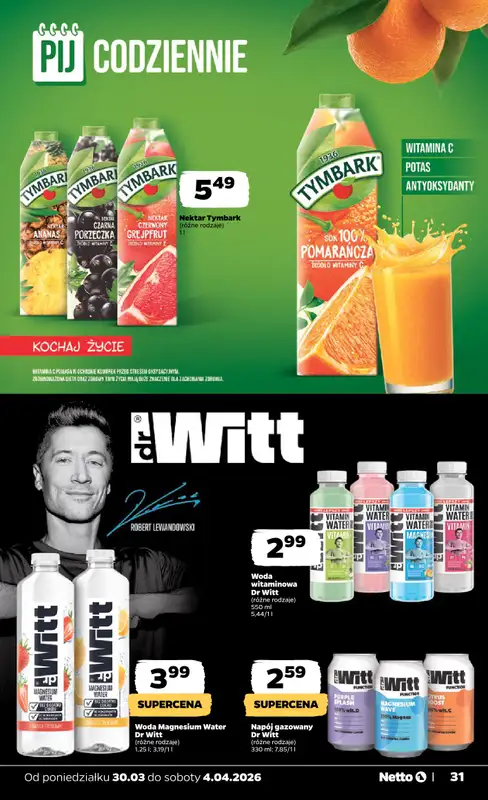 Netto - gazetka promocyjna Gazetka od poniedziałku 30.03 do soboty 04.04 - strona 31