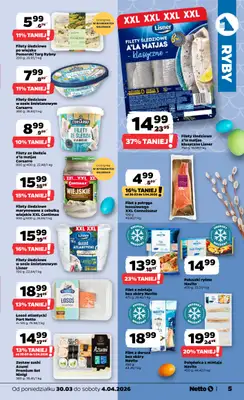 Netto - gazetka promocyjna Gazetka od poniedziałku 30.03 do soboty 04.04 - strona 5