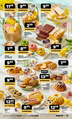 Netto - gazetka promocyjna Gazetka od poniedziałku 30.03 do soboty 04.04 - strona 21