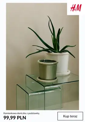 H&M - gazetka promocyjna Home: doniczki od niedzieli 29.03  - strona 6