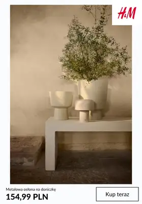 H&M - gazetka promocyjna Home: doniczki od niedzieli 29.03  - strona 10