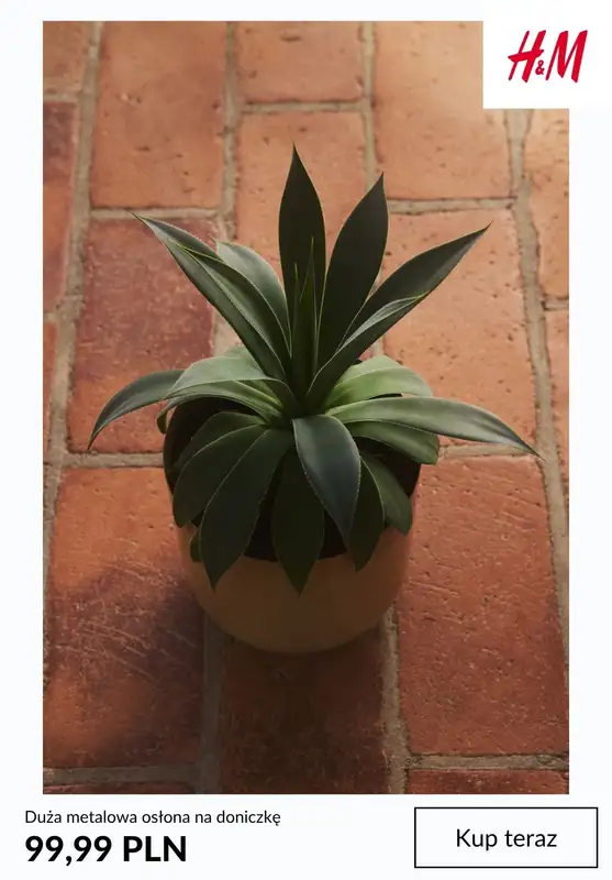 H&M - gazetka promocyjna Home: doniczki od niedzieli 29.03  - strona 5