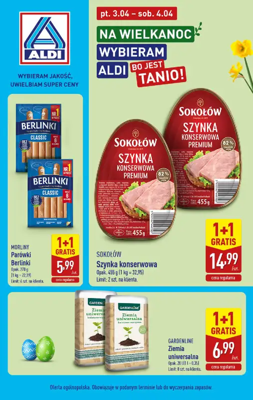 Aldi - gazetka promocyjna Weekend super cen w Aldi!  
