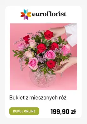 BEST SALE - gazetka promocyjna Euroflorist | -15% na wszystkie kwiaty z dostawą od piątku 27.03 do środy 01.04 - strona 2