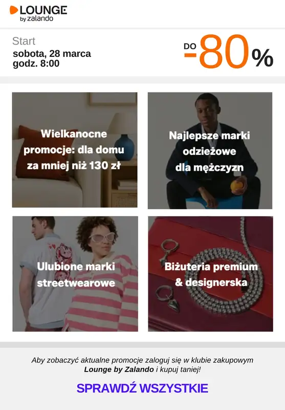 Lounge by Zalando - gazetka promocyjna Do -80% promocje na wybrane marki na WEEKEND! od soboty 28.03 do niedzieli 29.03 - strona 6