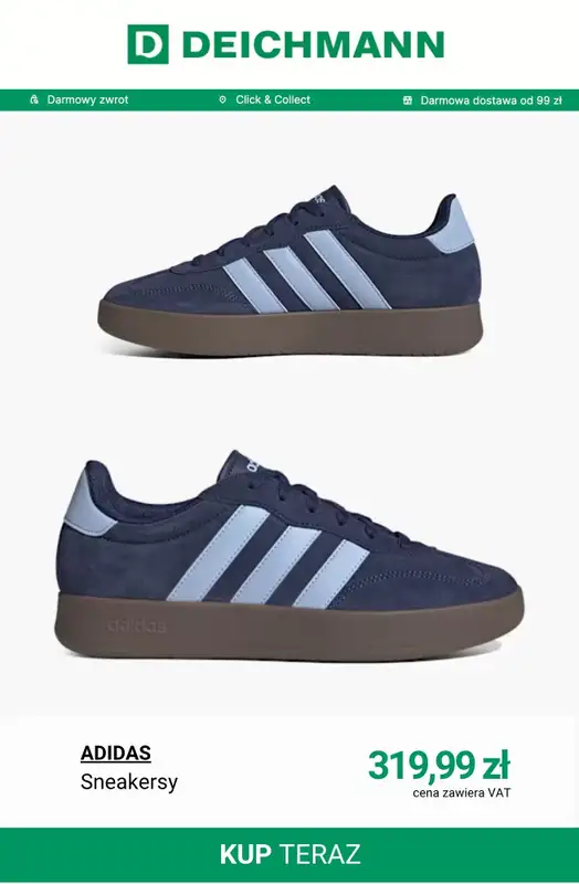 Deichmann - gazetka promocyjna -20% na nieprzecenione buty przy zakupach powyżej 139 zł od piątku 27.03 do środy 01.04 - strona 4