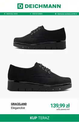 Deichmann - gazetka promocyjna -20% na nieprzecenione buty przy zakupach powyżej 139 zł od piątku 27.03 do środy 01.04 - strona 6