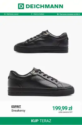 Deichmann - gazetka promocyjna -20% na nieprzecenione buty przy zakupach powyżej 139 zł od piątku 27.03 do środy 01.04 - strona 8