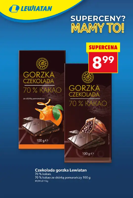 LEWIATAN - gazetka promocyjna Superceny? Mamy to w Lewiatanie!  do środy 08.04 - strona 15