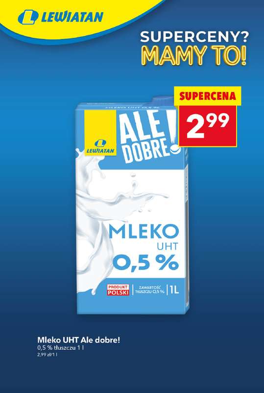 LEWIATAN - gazetka promocyjna Superceny? Mamy to w Lewiatanie!  do środy 08.04 - strona 11