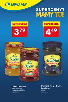 LEWIATAN - gazetka promocyjna Superceny? Mamy to w Lewiatanie!  do środy 08.04 - strona 16