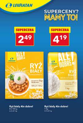 LEWIATAN - gazetka promocyjna Superceny? Mamy to w Lewiatanie!  do środy 08.04 - strona 6