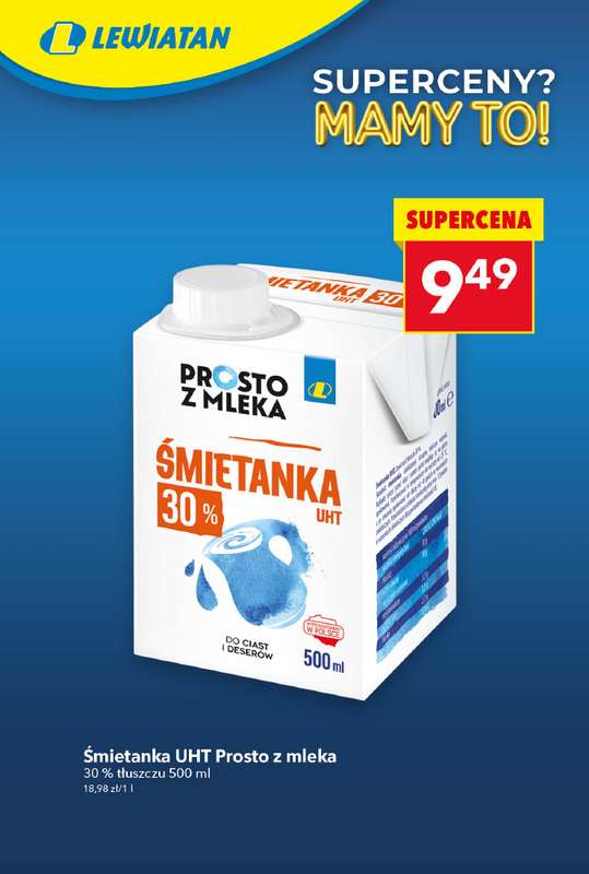 LEWIATAN - gazetka promocyjna Superceny? Mamy to w Lewiatanie!  do środy 08.04 - strona 12