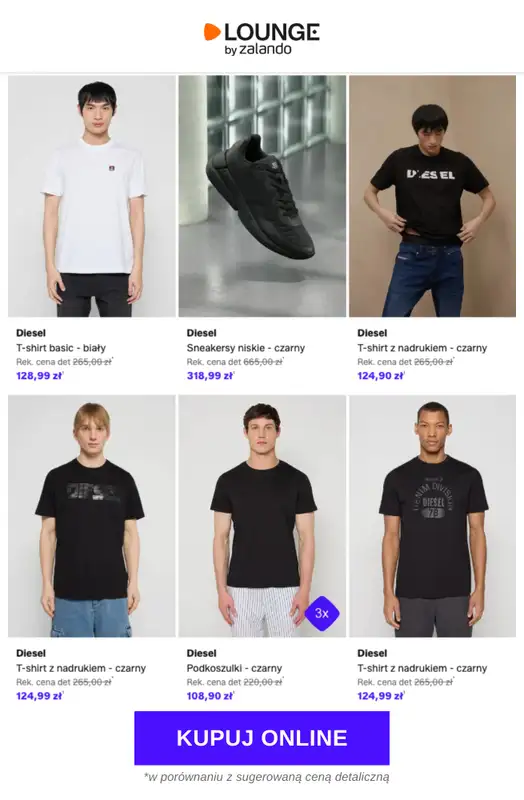 Lounge by Zalando - gazetka promocyjna Do -80% Diesel - Mężczyźni   - strona 2