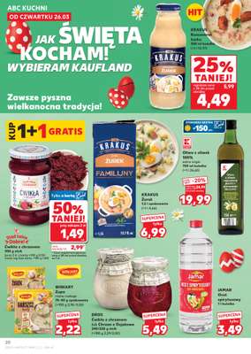 Kaufland - gazetka promocyjna Gazetka Tygodnia od czwartku 26.03 do wtorku 31.03 - strona 20