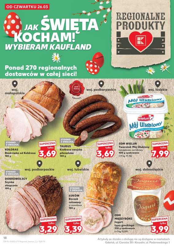 Kaufland - gazetka promocyjna Gazetka Tygodnia od czwartku 26.03 do wtorku 31.03 - strona 18