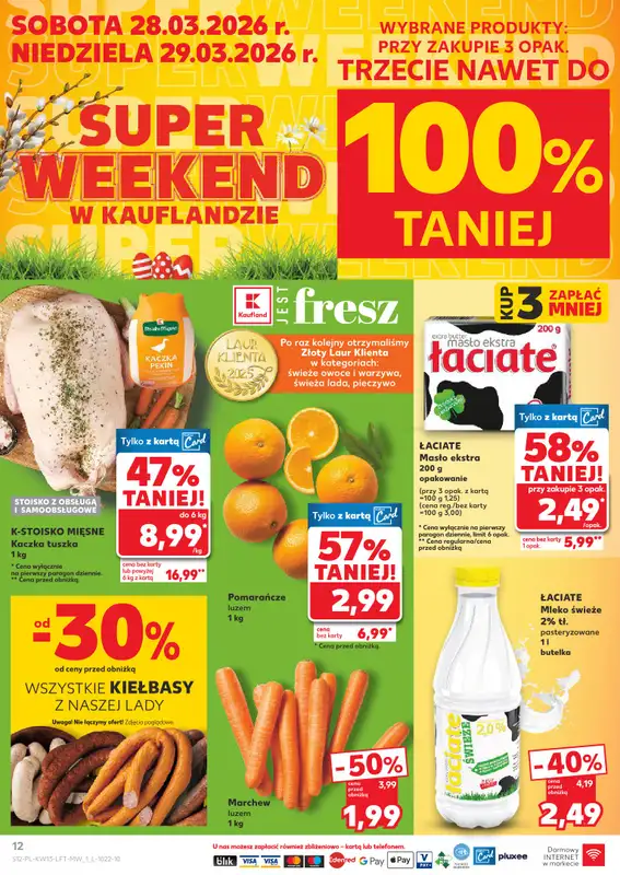 Kaufland - gazetka promocyjna Gazetka Tygodnia od czwartku 26.03 do wtorku 31.03 - strona 12