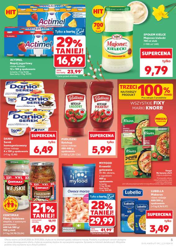 Kaufland - gazetka promocyjna Gazetka Tygodnia od czwartku 26.03 do wtorku 31.03 - strona 5