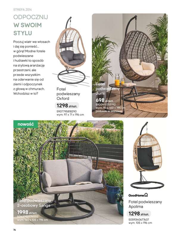 Castorama - gazetka promocyjna Strefa Zen od piątku 27.03 do wtorku 31.03 - strona 38