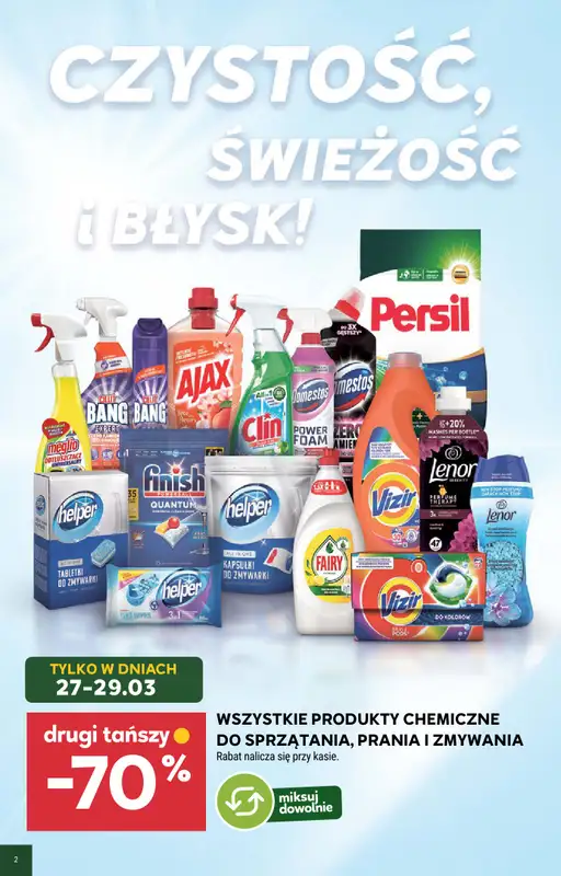 Stokrotka - gazetka promocyjna Hity na start od niedzieli 29.03 do środy 01.04 - strona 2