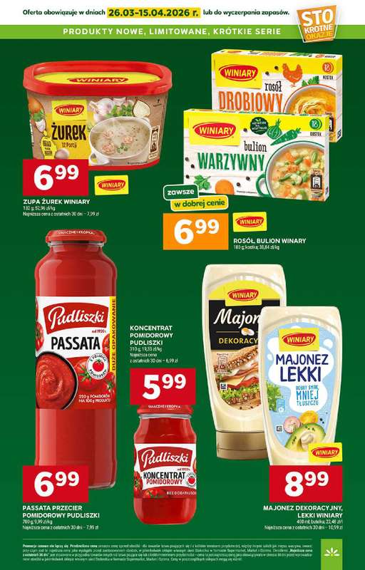 Stokrotka - gazetka promocyjna Hity na start od niedzieli 29.03 do środy 01.04 - strona 10