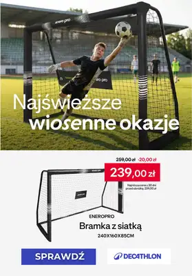 Decathlon - gazetka promocyjna Wiosenne okazje od piątku 27.03 