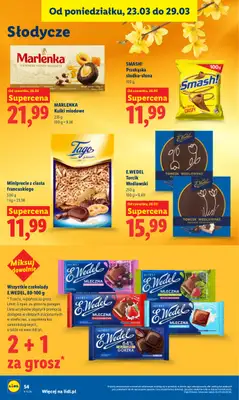 Lidl - gazetka promocyjna Oferta od czwartku od czwartku 26.03 do niedzieli 29.03 - strona 54