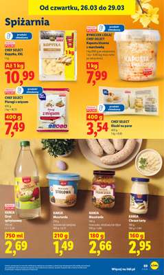 Lidl - gazetka promocyjna Oferta od czwartku od czwartku 26.03 do niedzieli 29.03 - strona 69