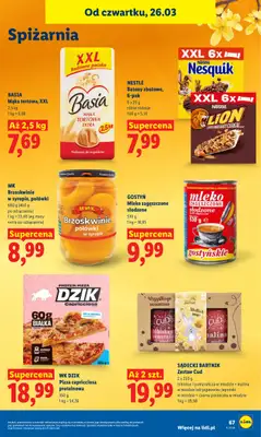 Lidl - gazetka promocyjna Oferta od czwartku od czwartku 26.03 do niedzieli 29.03 - strona 67
