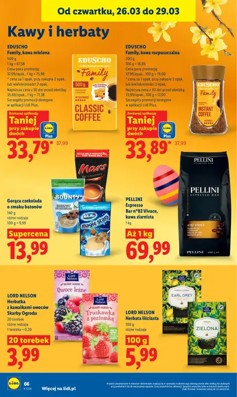 Lidl - gazetka promocyjna Oferta od czwartku od czwartku 26.03 do niedzieli 29.03 - strona 66