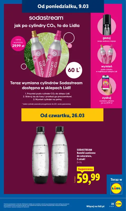 Lidl - gazetka promocyjna Oferta od czwartku od czwartku 26.03 do niedzieli 29.03 - strona 25