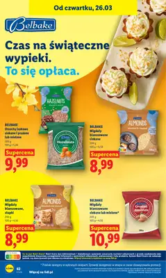 Lidl - gazetka promocyjna Oferta od czwartku od czwartku 26.03 do niedzieli 29.03 - strona 62