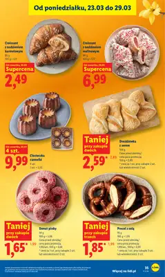 Lidl - gazetka promocyjna Oferta od czwartku od czwartku 26.03 do niedzieli 29.03 - strona 35