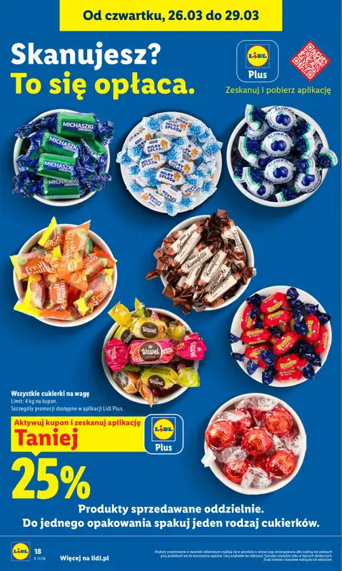 Lidl - gazetka promocyjna Oferta od czwartku od czwartku 26.03 do niedzieli 29.03 - strona 18