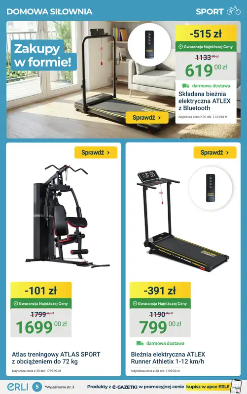 ERLI - gazetka promocyjna Dla majsterkujących i aktywnych rabaty do – 45%! od poniedziałku 30.03 do niedzieli 05.04 - strona 5