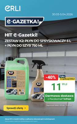 ERLI - gazetka promocyjna Dla majsterkujących i aktywnych rabaty do – 45%! od poniedziałku 30.03 do niedzieli 05.04