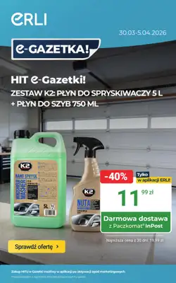 ERLI - gazetka promocyjna Dla majsterkujących i aktywnych rabaty do – 45%! od poniedziałku 30.03 do niedzieli 05.04
