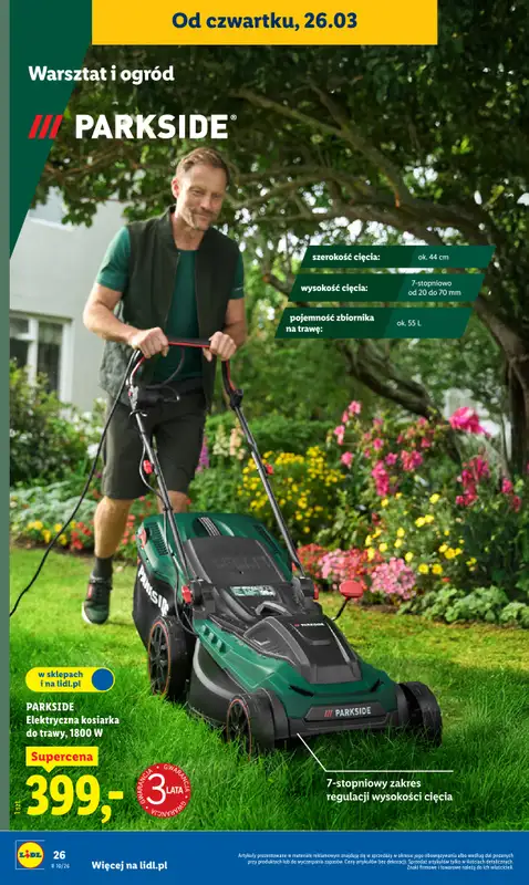 Lidl - gazetka promocyjna Oferta od czwartku od czwartku 26.03 do niedzieli 29.03 - strona 26