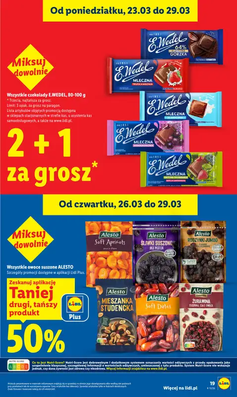 Lidl - gazetka promocyjna Oferta od czwartku od czwartku 26.03 do niedzieli 29.03 - strona 19