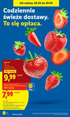 Lidl - gazetka promocyjna Oferta od czwartku od czwartku 26.03 do niedzieli 29.03 - strona 4