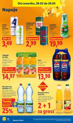 Lidl - gazetka promocyjna Oferta od czwartku od czwartku 26.03 do niedzieli 29.03 - strona 56